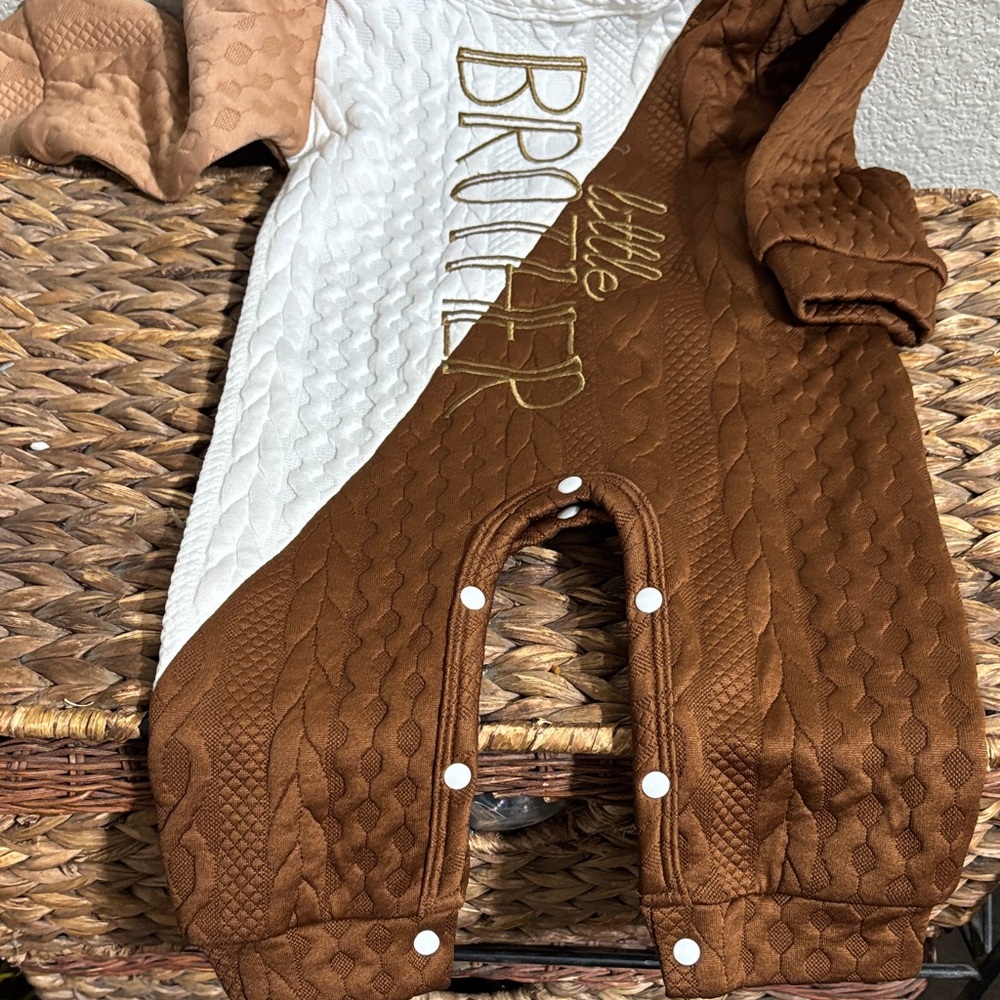 Love this cute Little Brother Romper - Picture 4 of 4